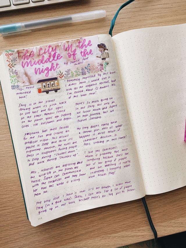 My Reading Journal and How I Write Reviews – Simone and Her Books